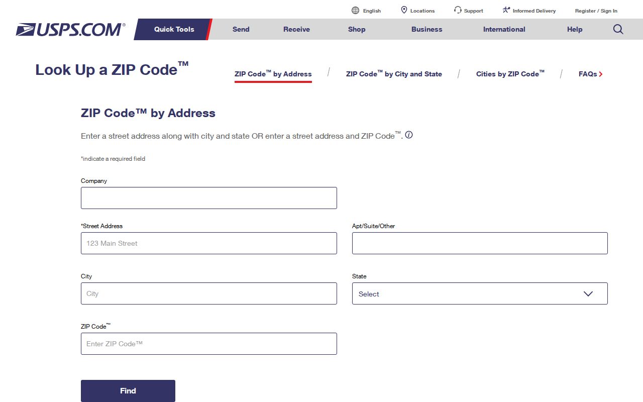 Oneida County ZIP code directory USPS address lookup